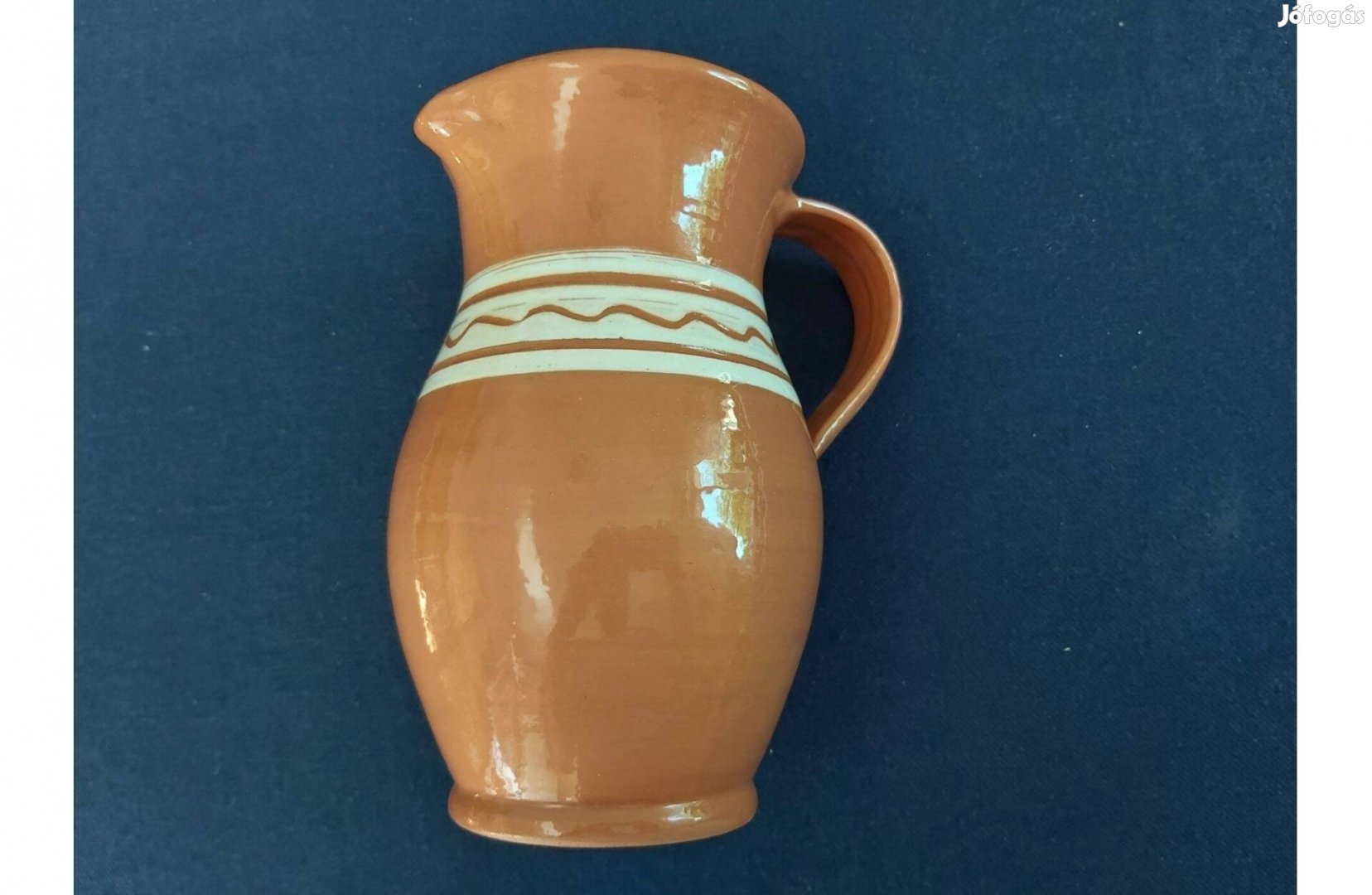 Erdélyi tejes kancsó (22 cm magas)