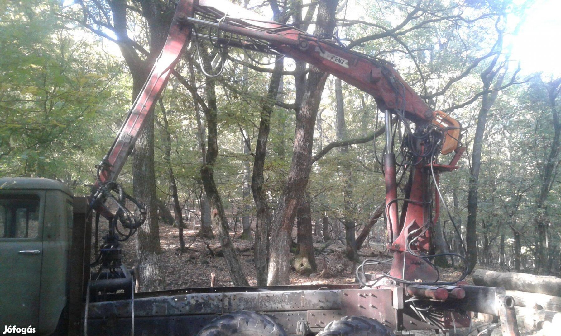 Erdészeti daru Penz 9100 H eladó