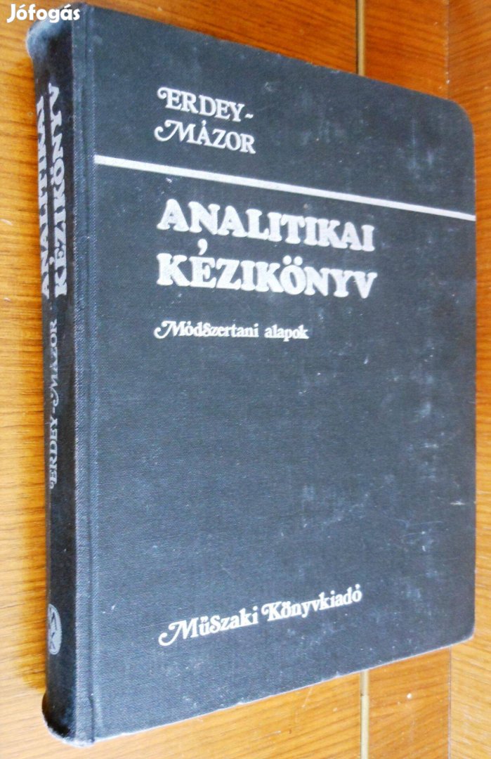 Erdey László- Mázor László: Analitikai kézikönyv eladó