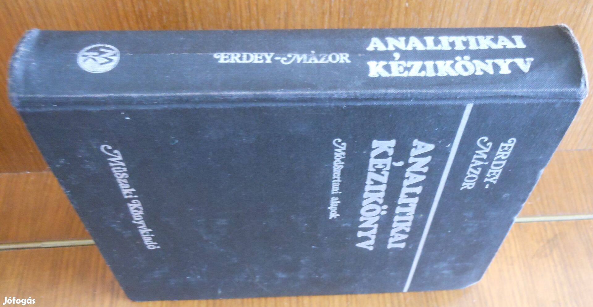 Erdey László- Mázor László: Analitikai kézikönyv eladó