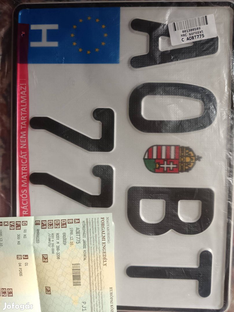 Erdőgép Rossi utánfutó