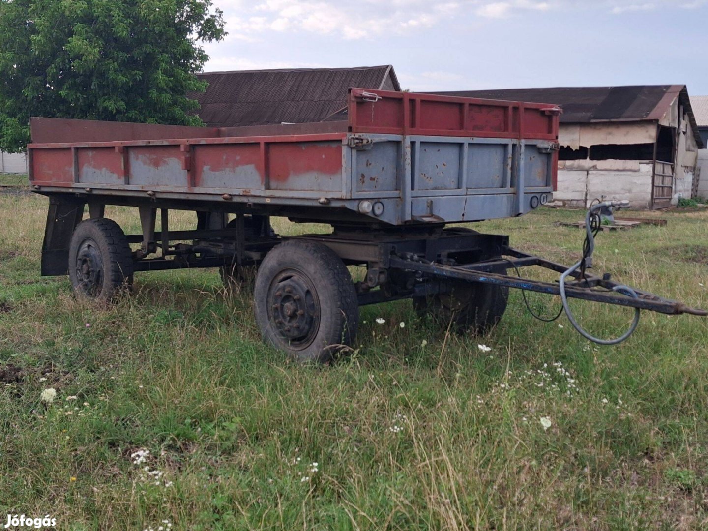 Erdőgép p6-70 fixes pótkocsi eladó
