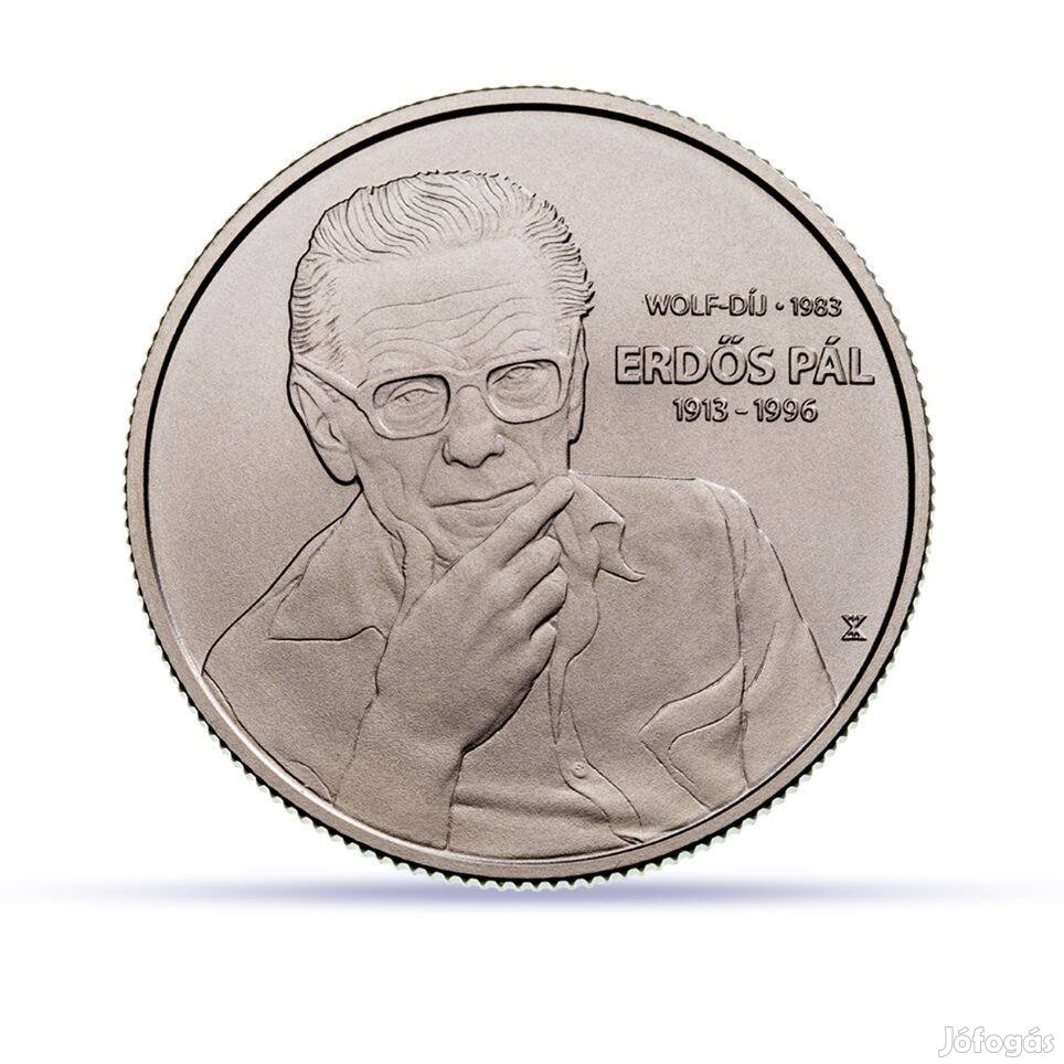 Erdős Pál 2023 Színesfém emlékérem 3.000 Forint