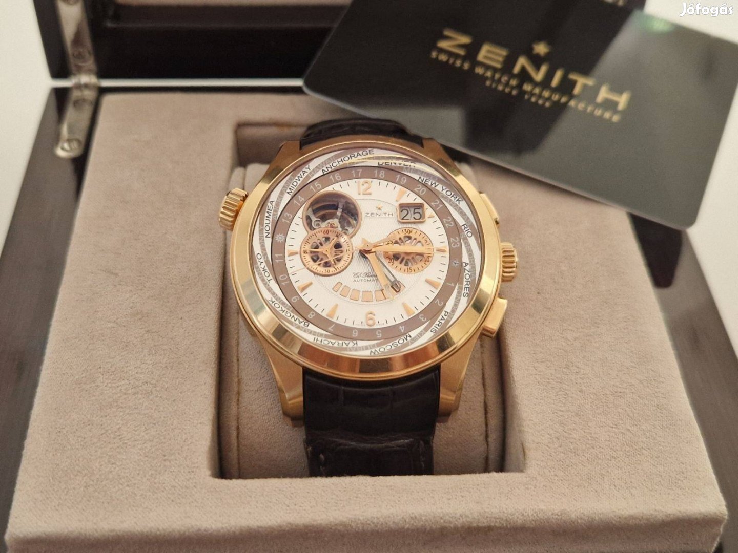 Eredeti 18 k zenith aranyra 