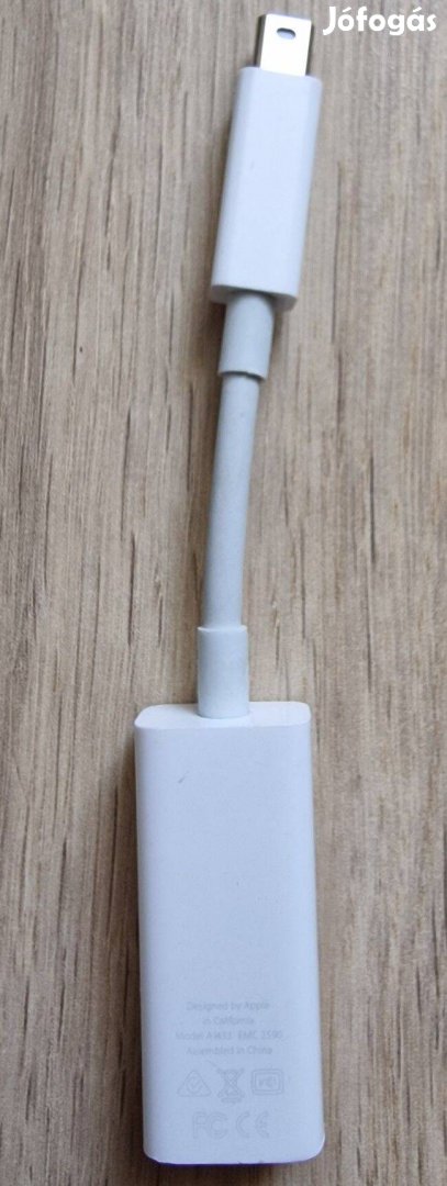 Eredeti Apple Thunderbolt - Gigabit Ethernet adapter átalakító