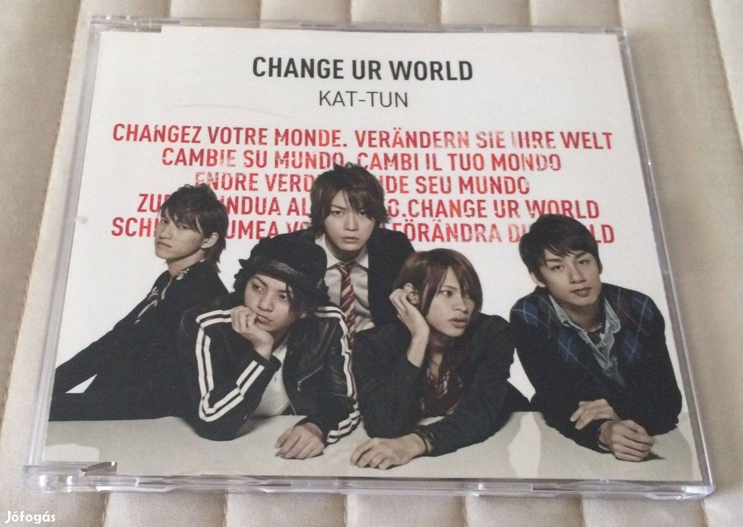 Eredeti Ázsia Japán pop rock jpop jrock Change UR World CD single