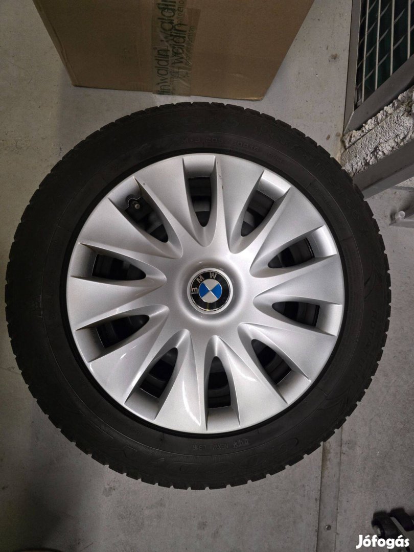 Eredeti BMW felni 16", gyári dísztárcsával, Tpmsel