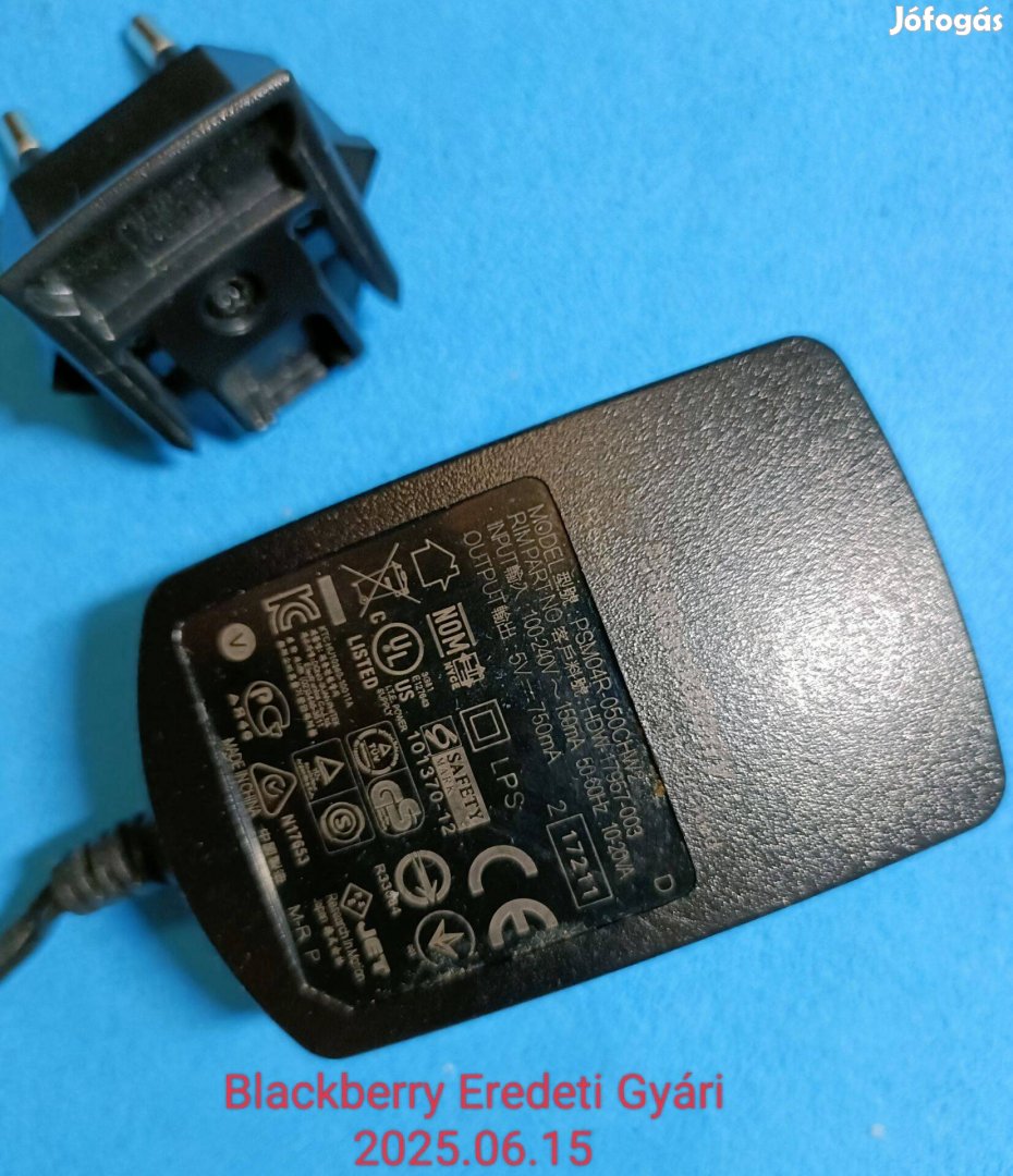 Eredeti Blackberry Mini USB tolto Model PSM05R050Chw