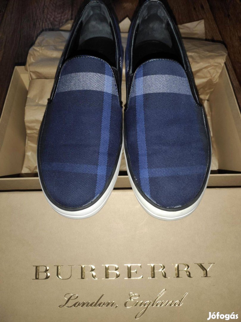 Eredeti Burberry cipő mokaszin slip-on (unisex) - 37,5