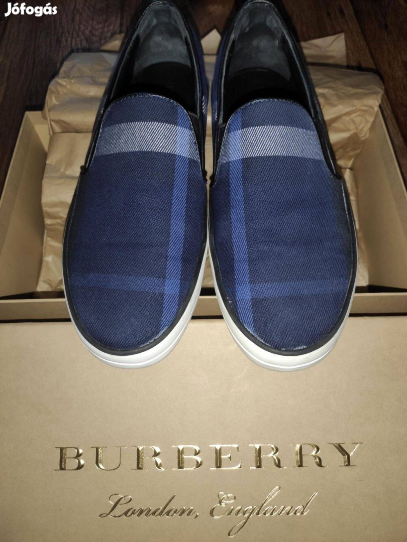 Eredeti Burberry cipő mokaszin slip-on (unisex) - 37,5