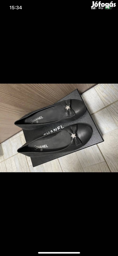 Eredeti Chanel balerina új dobozában