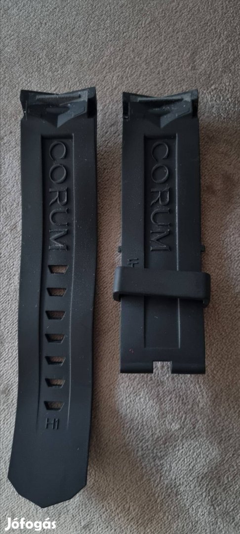 Eredeti Corum Admiral's kaucsuk szíj óraszíj