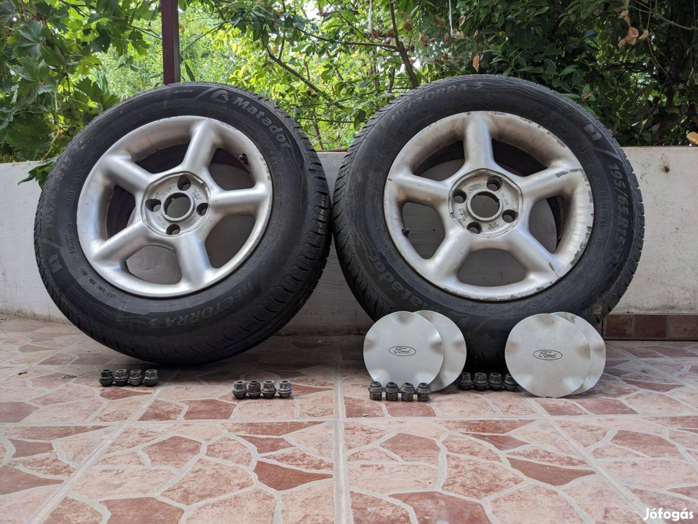 Eredeti Ford 15" alufelni szett 4x108