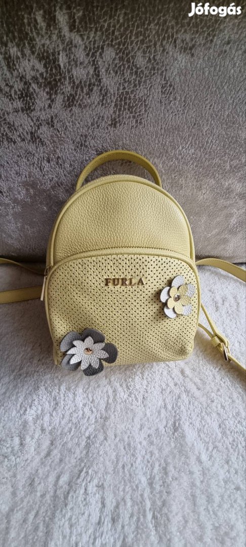 Eredeti Furla kisméretű bőr hátizsák