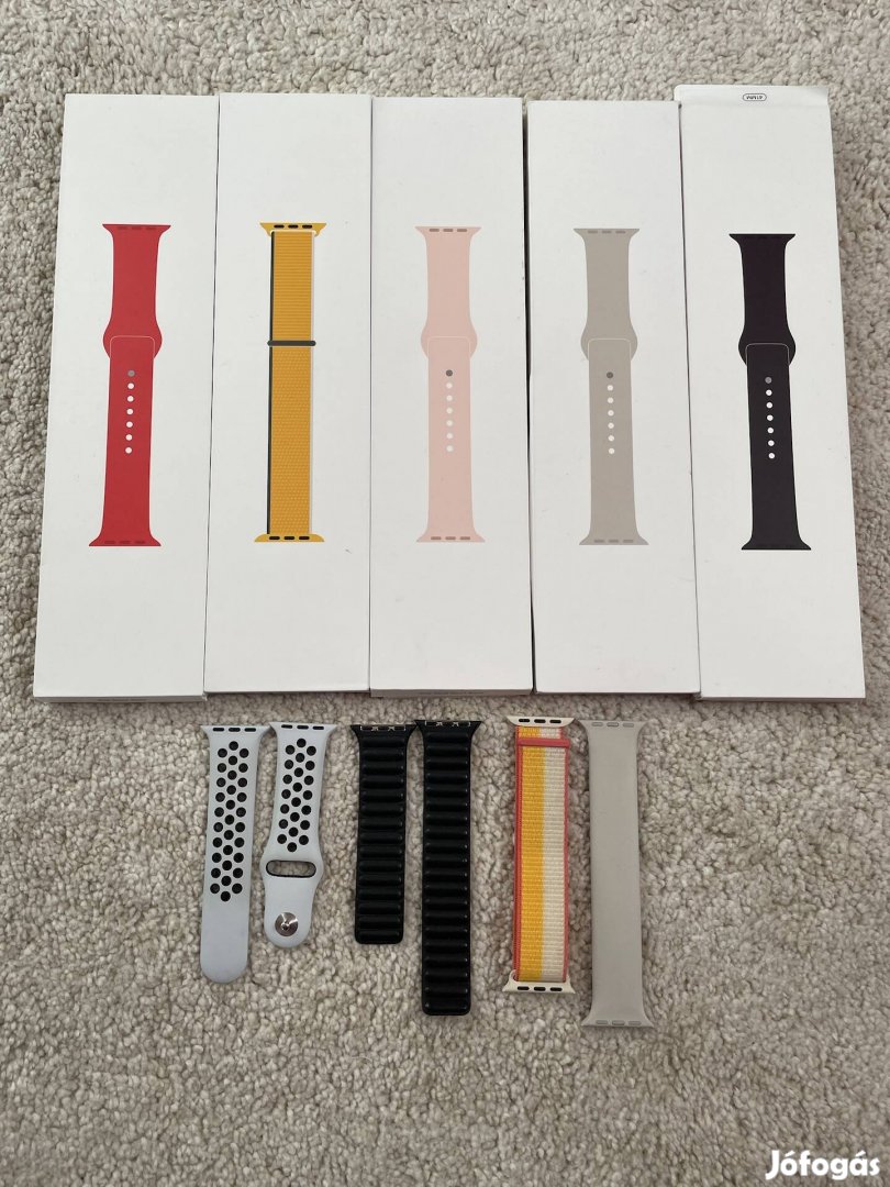 Eredeti Gy ri Apple Watch 38MM 40MM 41MM Sz j rak A Le r sban