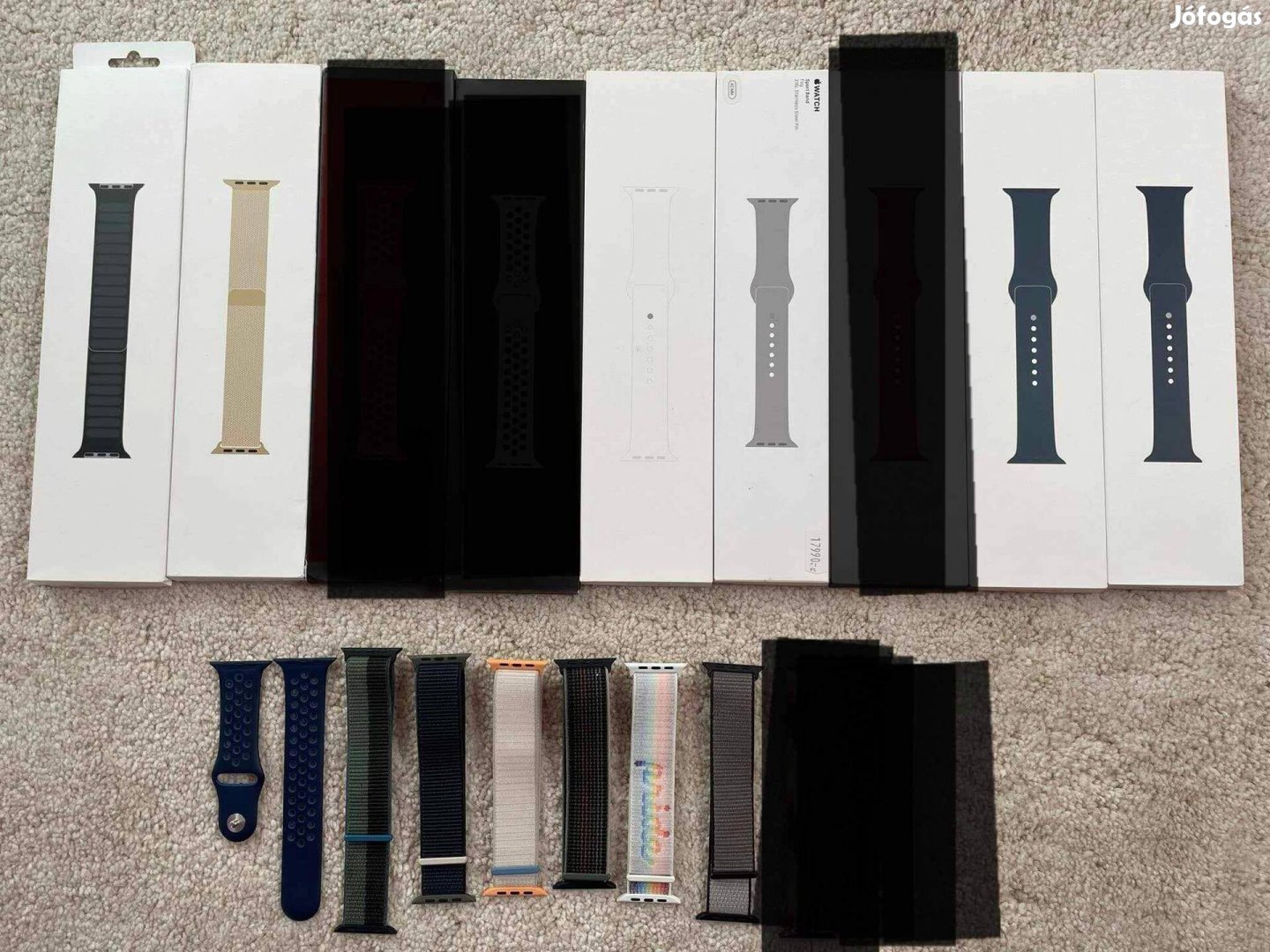 Eredeti Gy ri Apple Watch Sz j 42MM 44MM 45MM 49MM rak A