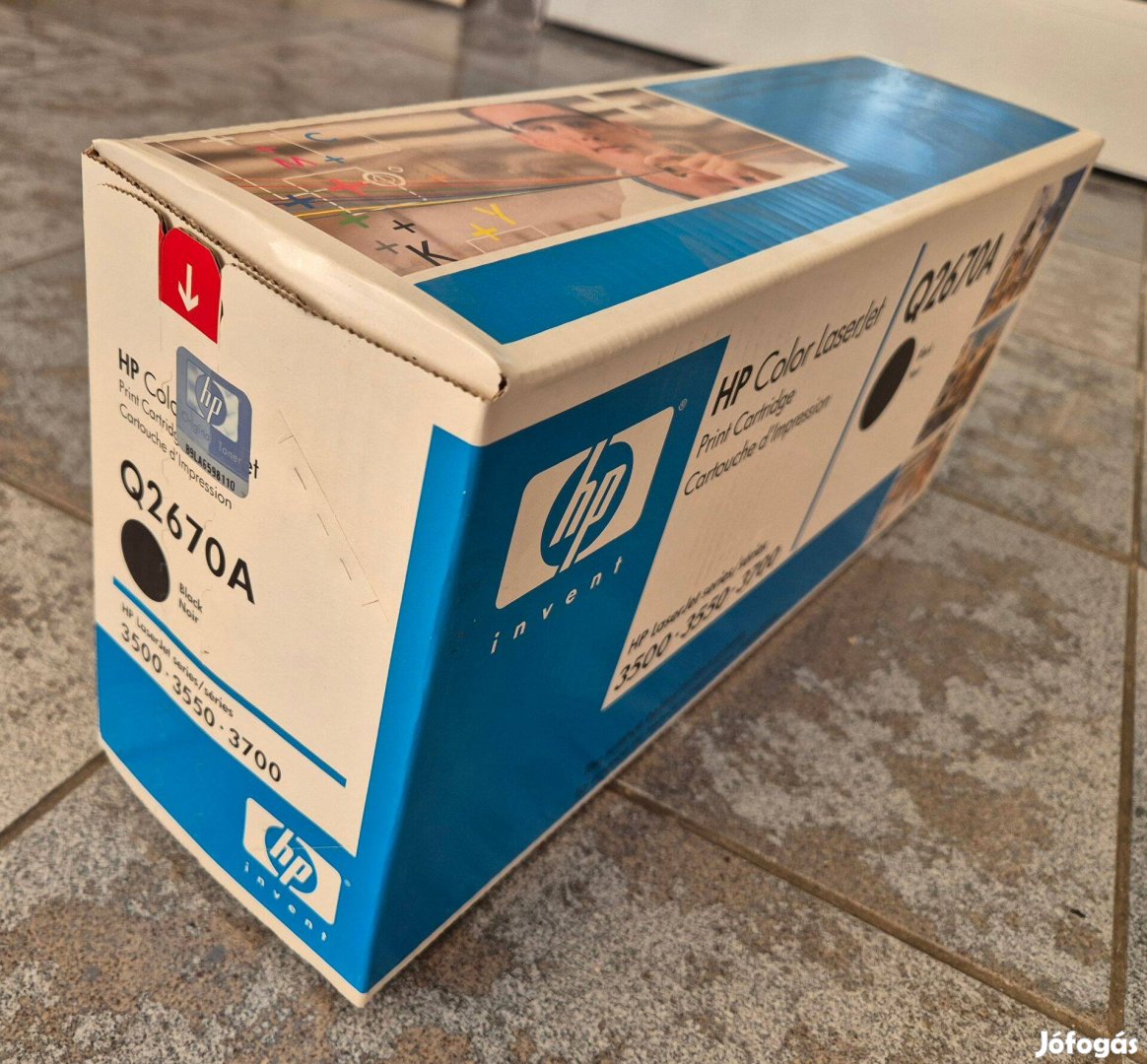 Eredeti HP Q2670A (fekete) toner kazetta