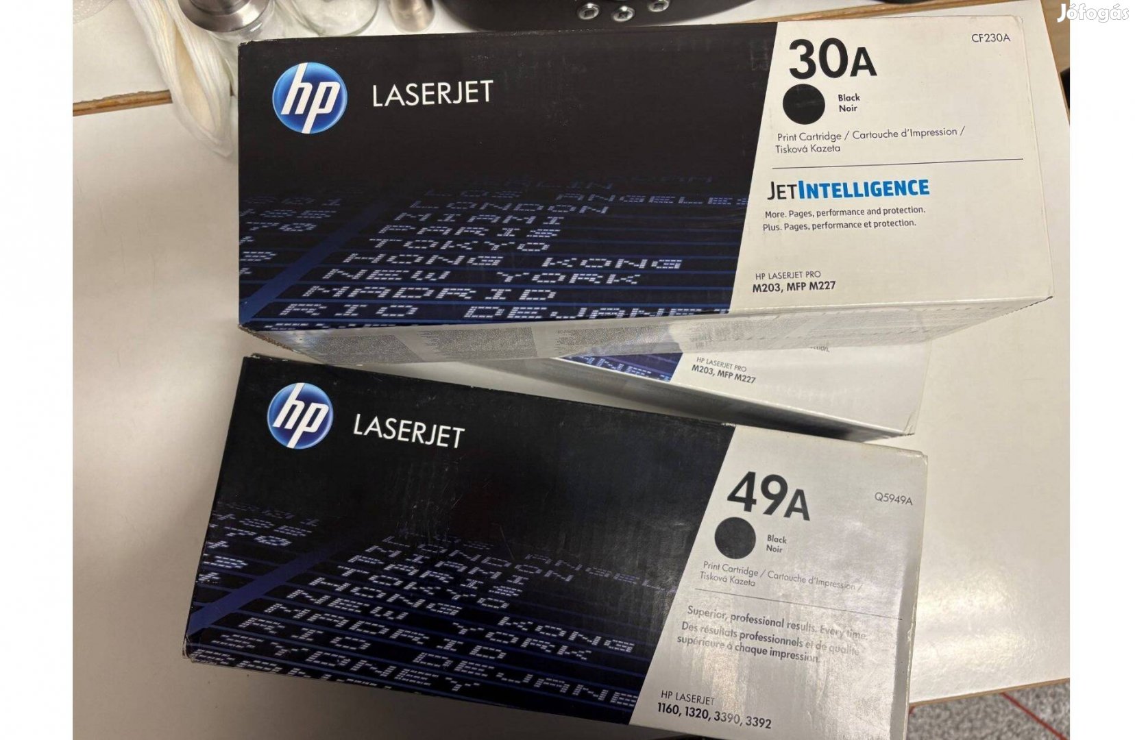 Eredeti HP toner kazetták Féláron