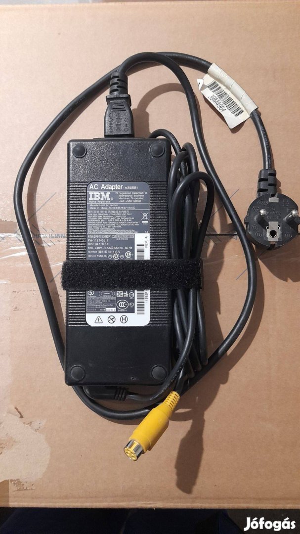 Eredeti IBM AC adapter 120 W 2878 típusú dokkolóállomáshoz