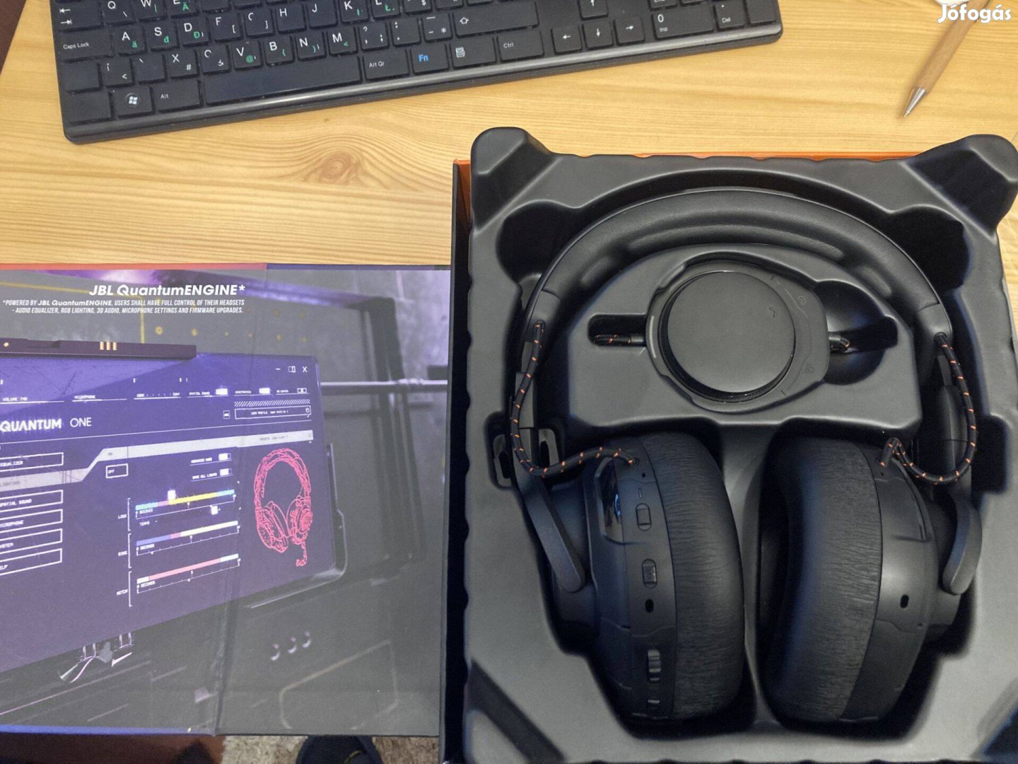 Eredeti JBL Quantum One vezetékes gamer fejhallgató