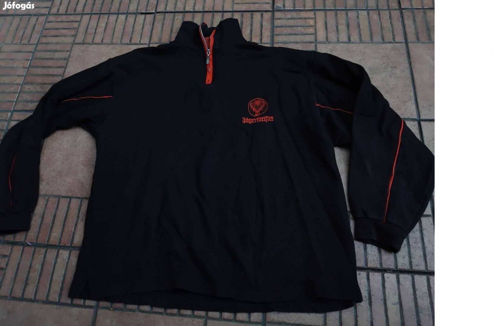 Eredeti Jagermeister vastag pulóver L XL