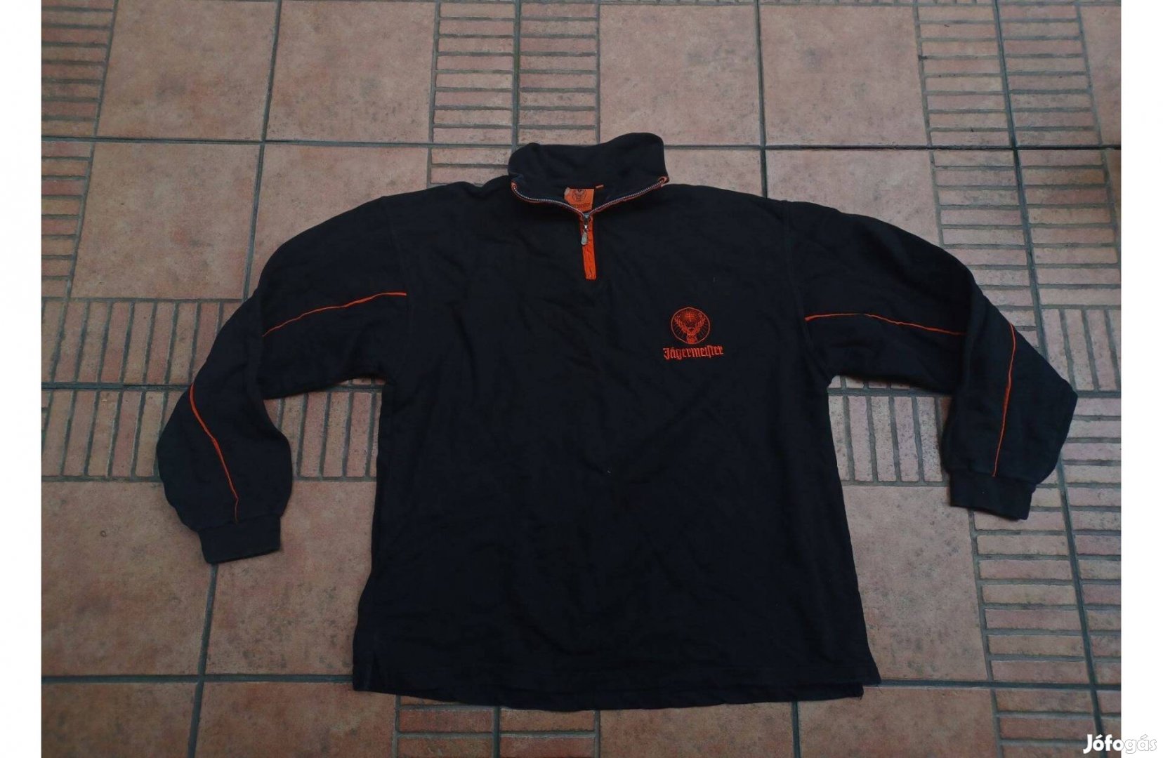 Eredeti Jagermeister vastag pulóver L XL