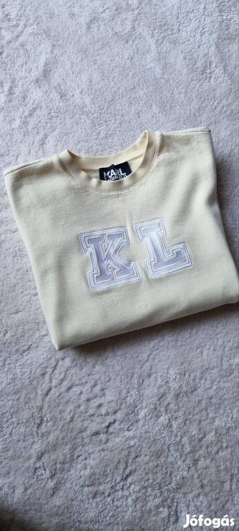 Eredeti Karl Lagerfeld vanilla pulcsi pulóver