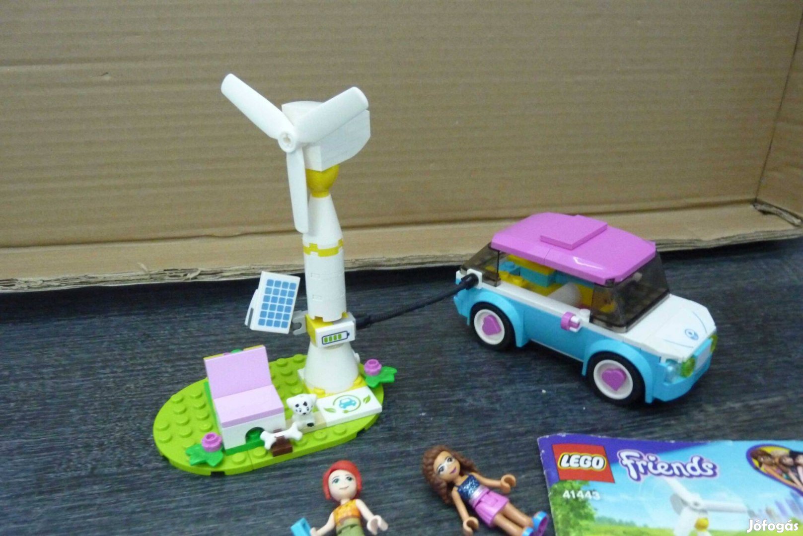 Eredeti Lego Friends 41443 Olivia's Electric Car