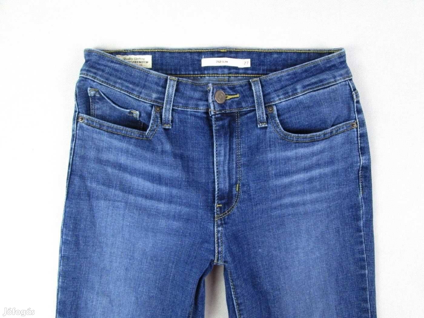 Eredeti Levis 712 Slim W27/L30 Női Sztreccses Farmer