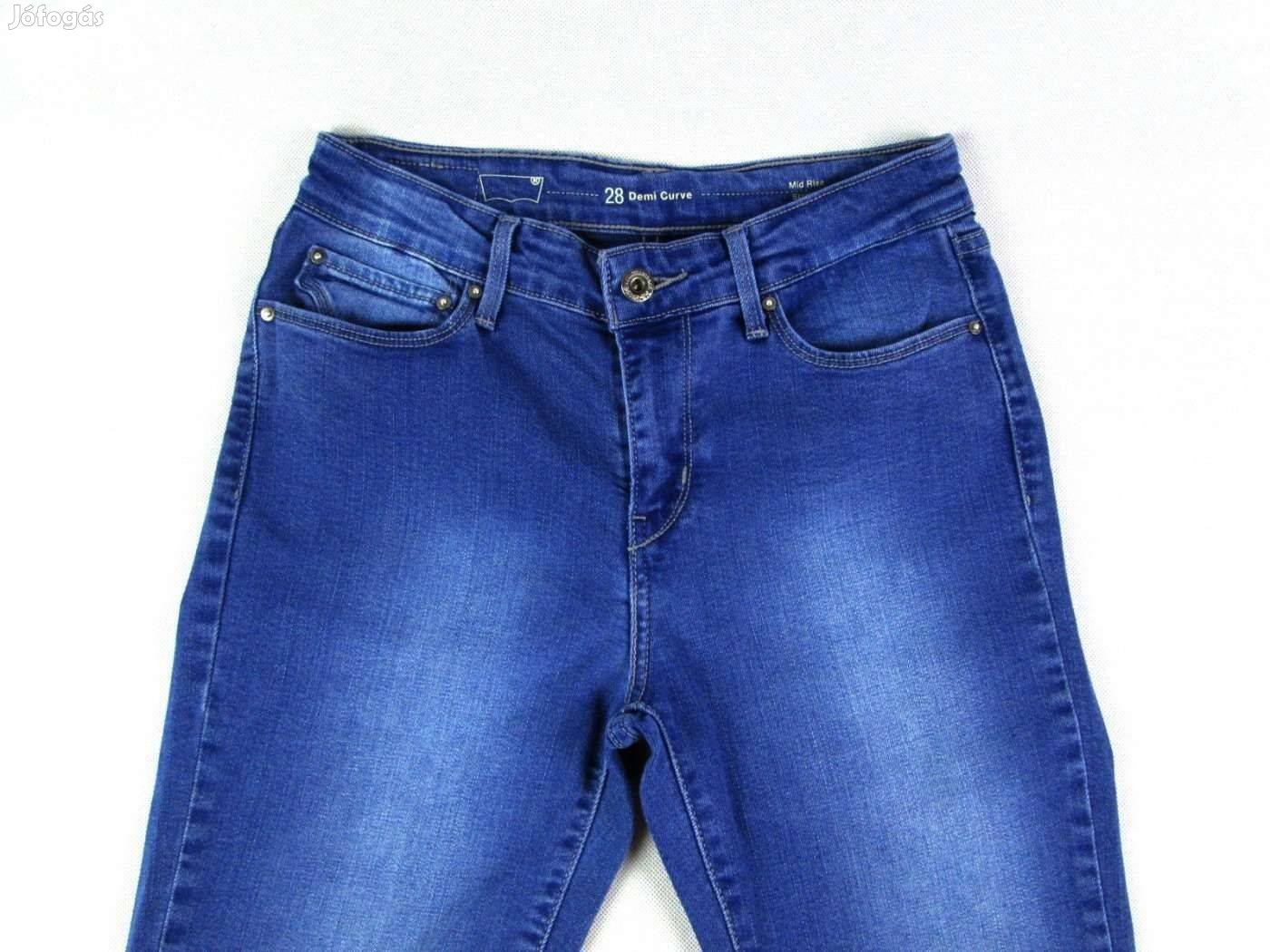 Levi's demi curve 2024 mid rise straight