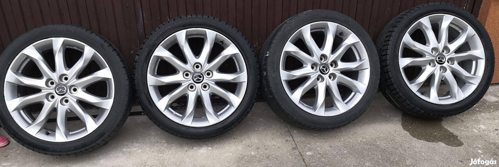 Eredeti Mazda 3 alufelni R18, 5x114.3, ET 50, 7J