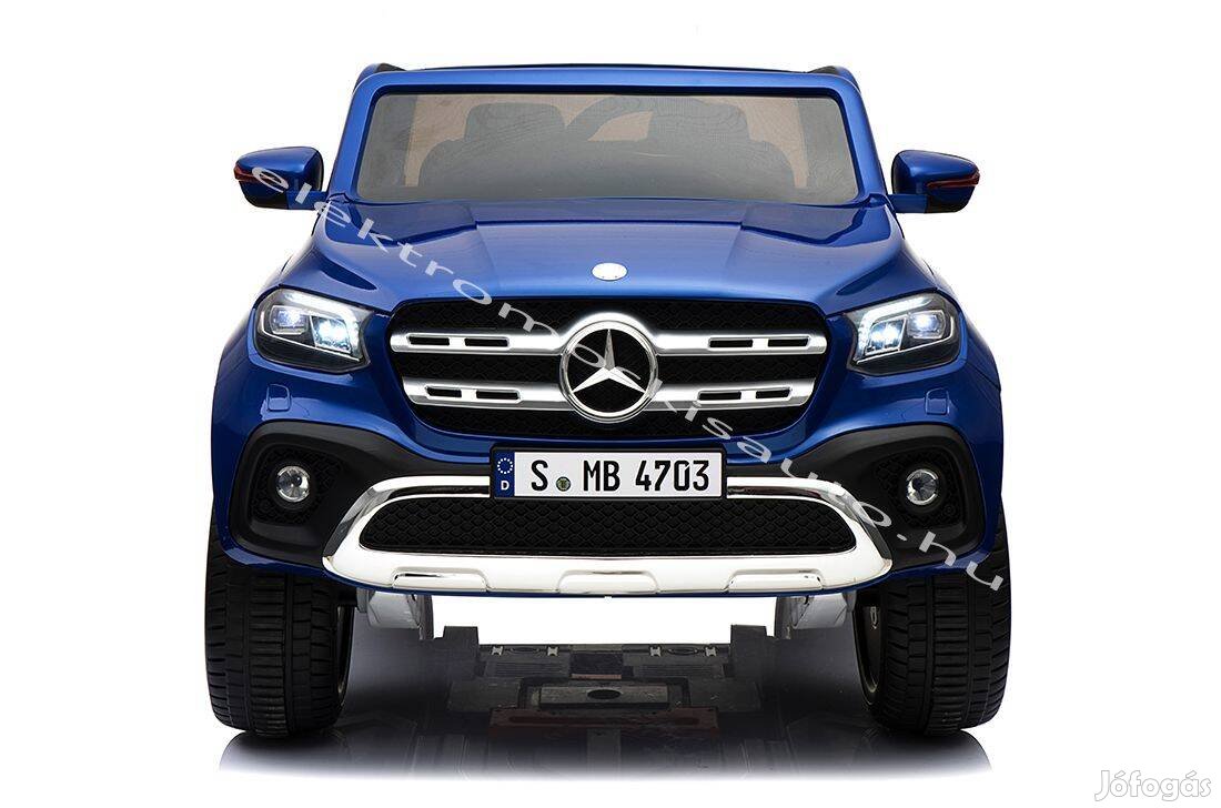 Eredeti Mercedes Benz X Class AMG lakk kék elektromos kisautó -Akciós!