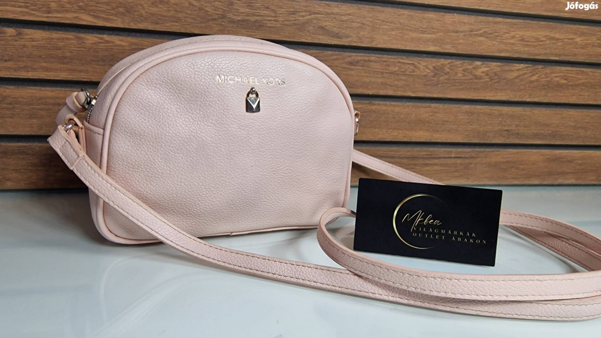 Eredeti Michael Kors válltáska, crossbody, akciós, rózsaszín 