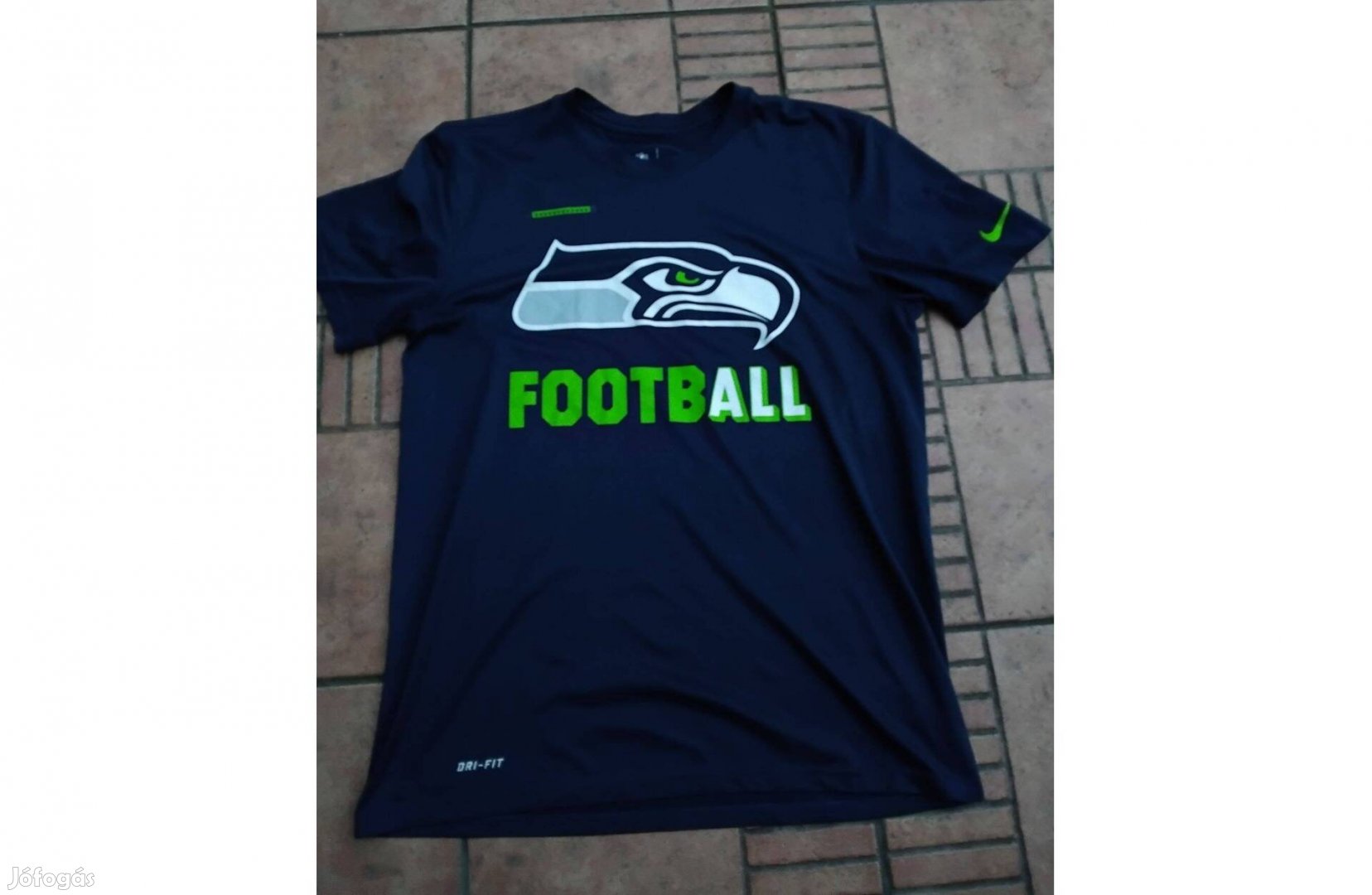 Eredeti NFL Seahawks amerikai foci mez Nike mez M L