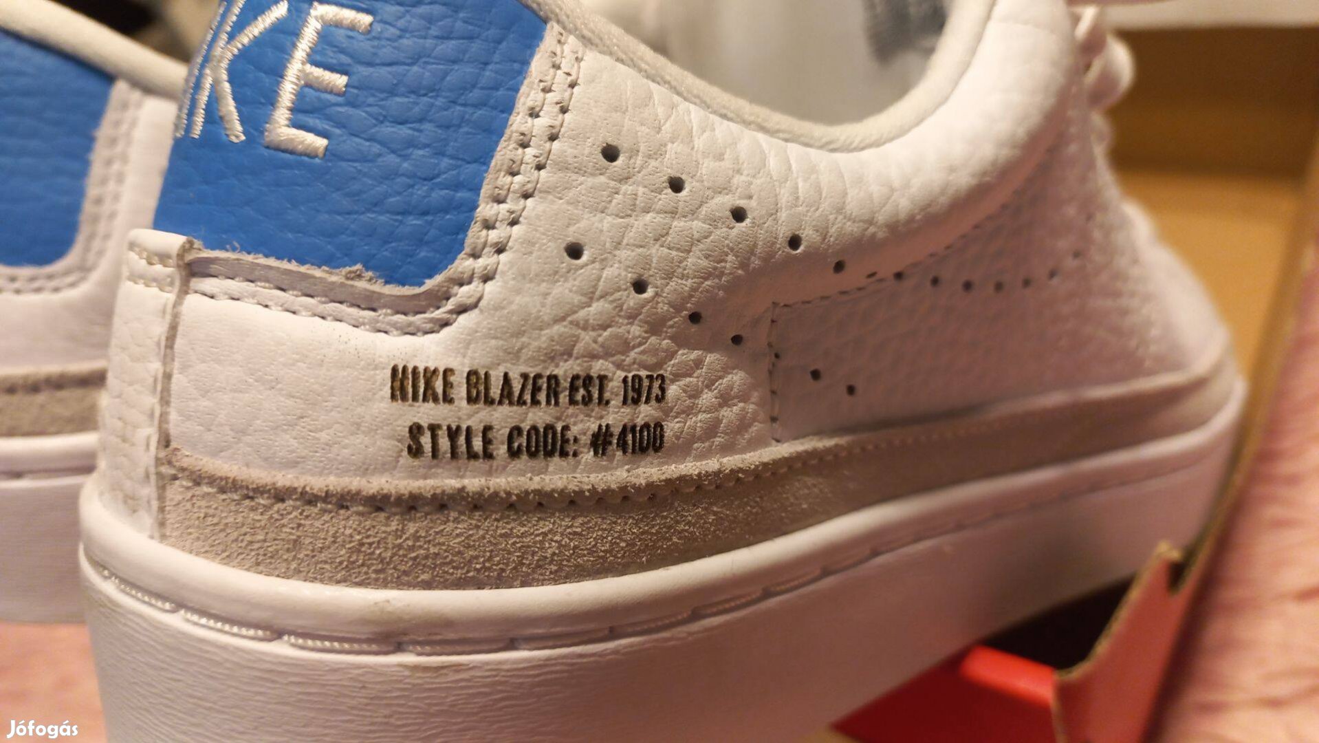 Eredeti Nike Blazer Low eladó számlával.40,5 Új