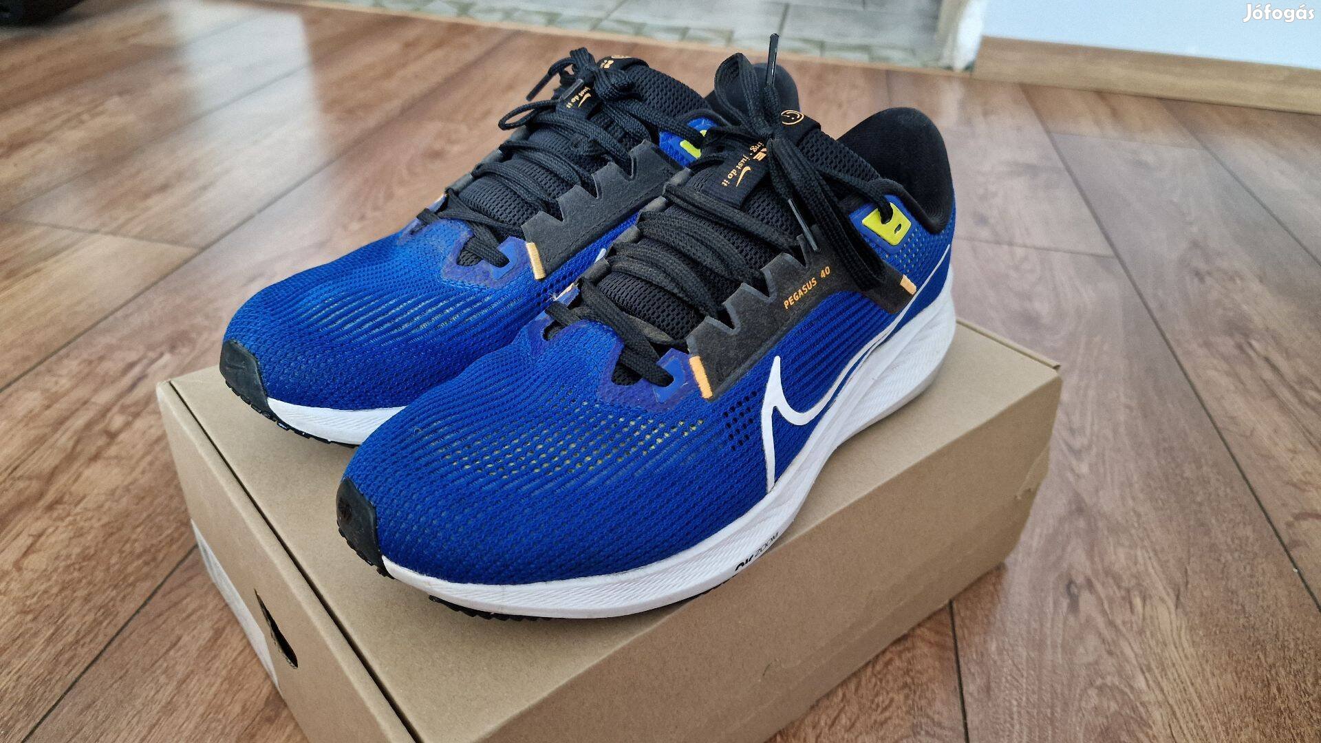 Eredeti Nike Pegasus 40 Air Zoom királykék színű 44-es férfi cipő