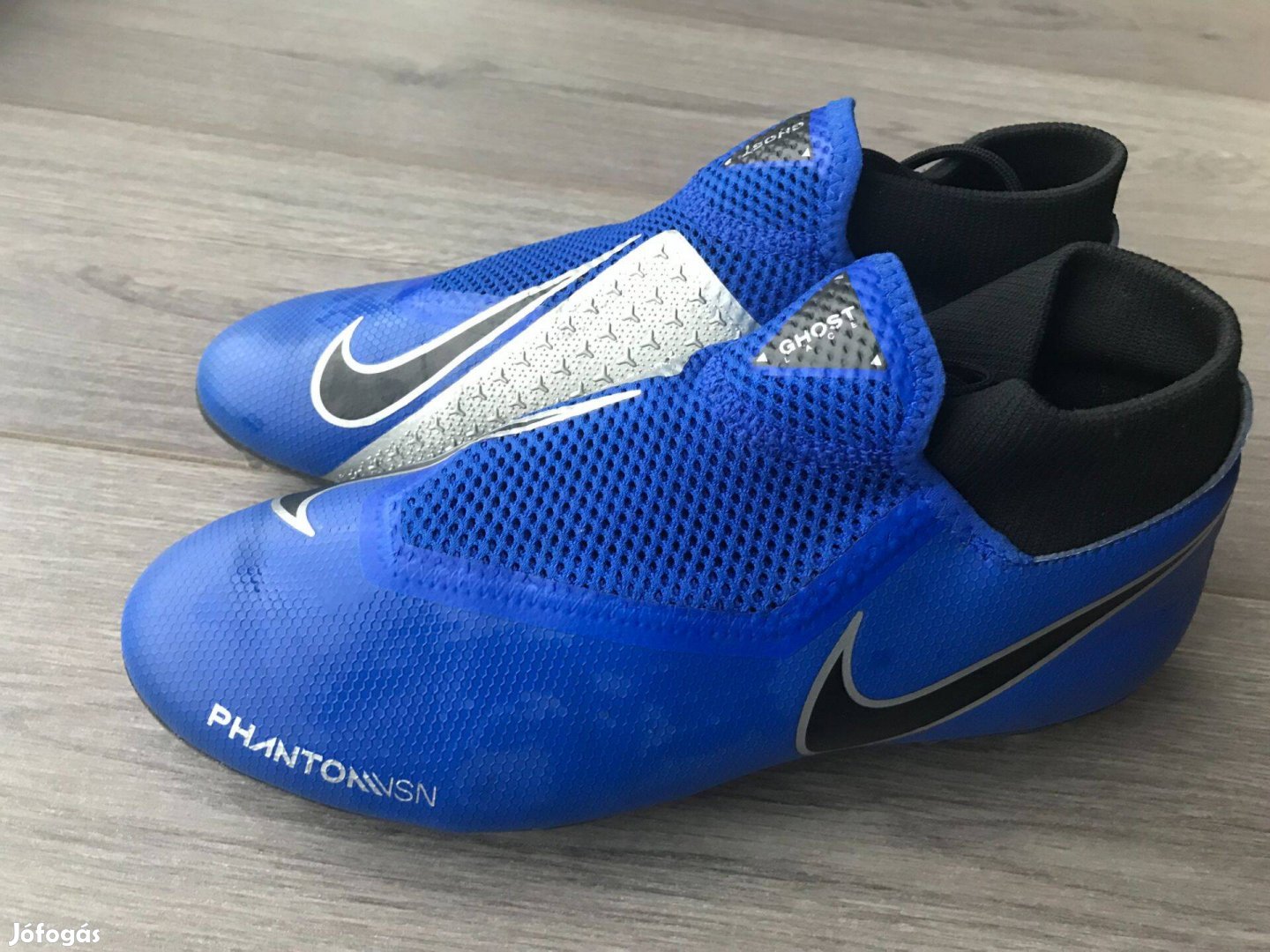 Eredeti Nike phantom vsn ghost lace fémstoplis focicipő 41-es méret