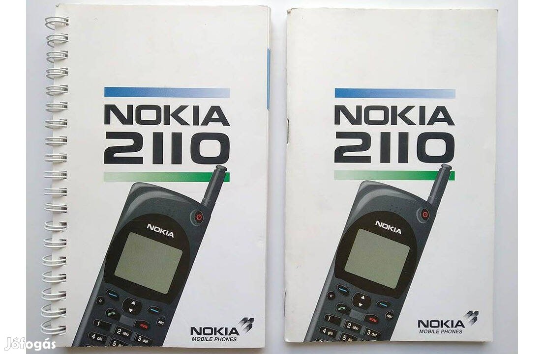 Eredeti Nokia 2110-es kézikönyvek