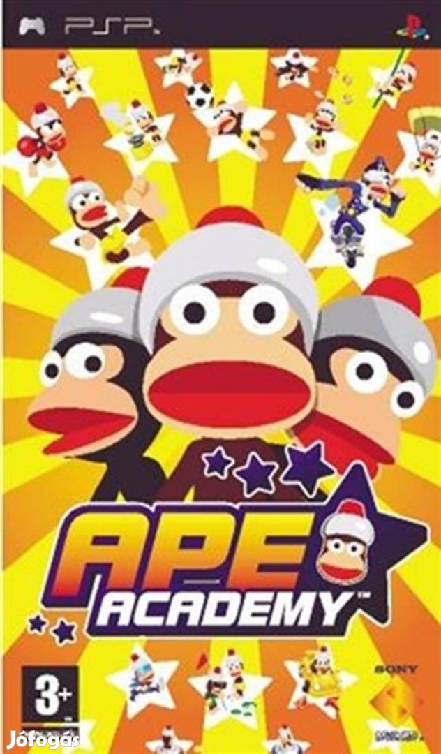 Eredeti PSP játék Ape Escape Academy
