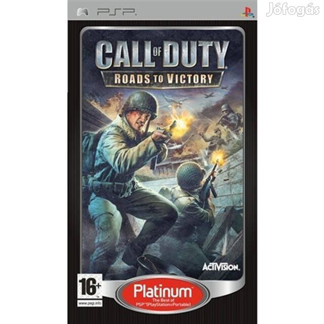 Eredeti PSP játék Call of Duty - Roads To Victory