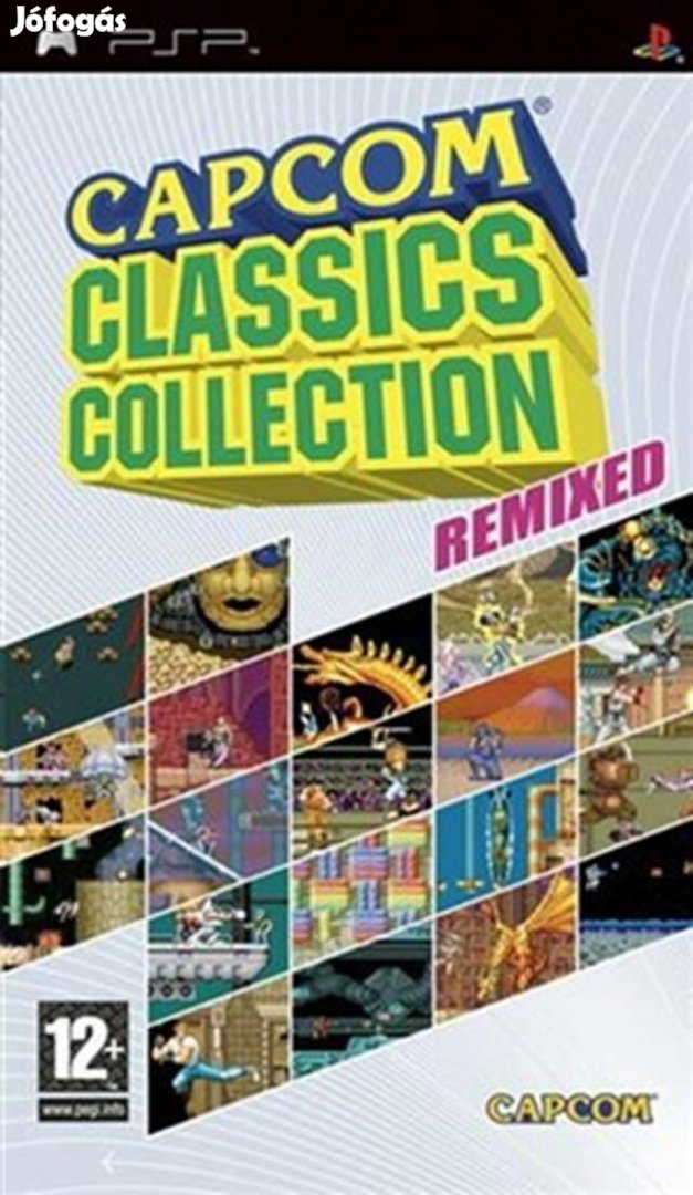 Eredeti PSP játék Capcom Classics Collection Remixed