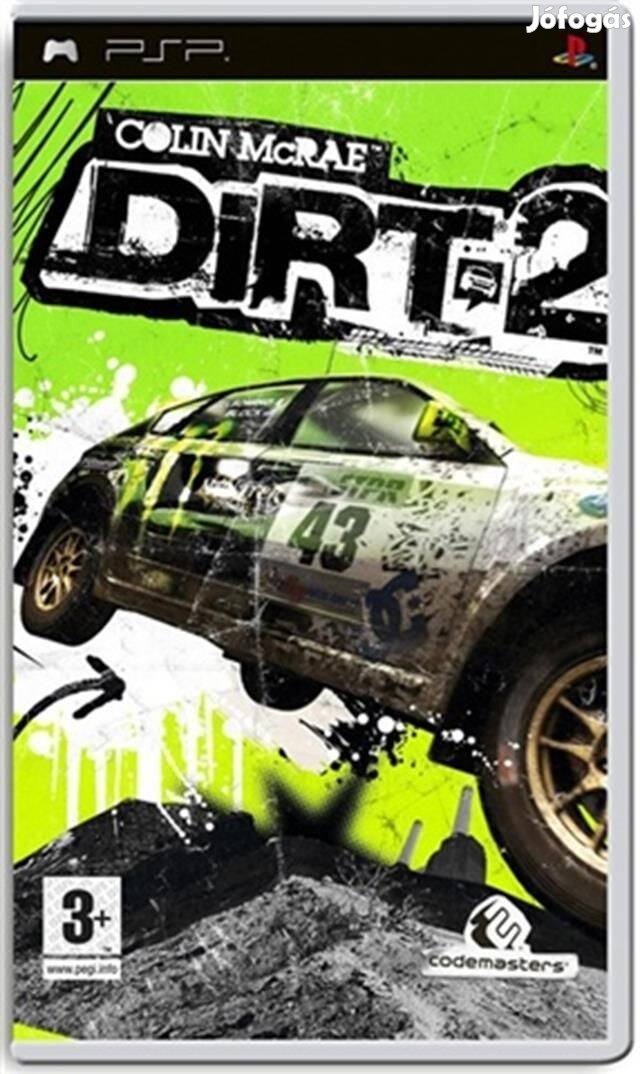 Eredeti PSP játék Colin Mcrae Dirt 2