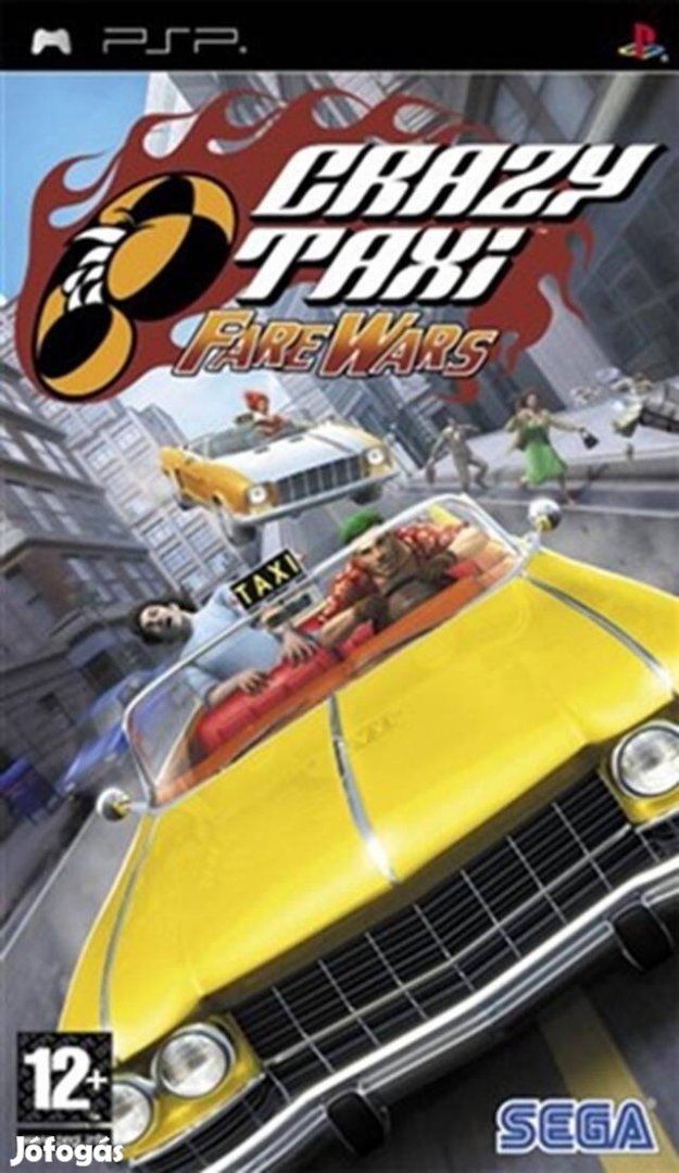 Eredeti PSP játék Crazy Taxi Fare Wars