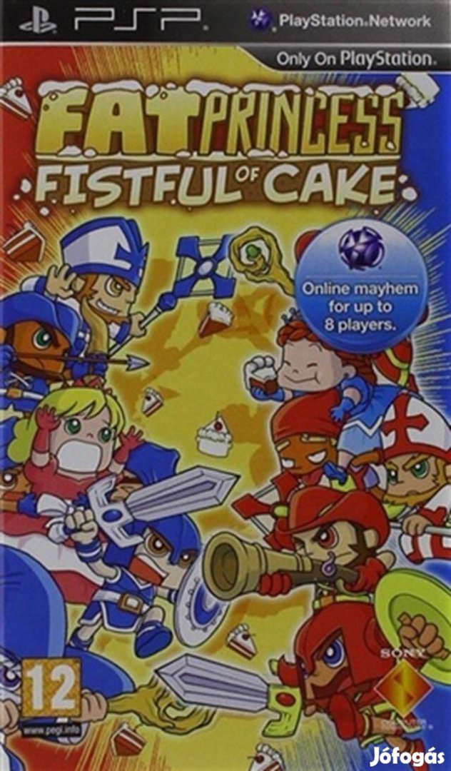 Eredeti PSP játék Fat Princess Fistful of Cake