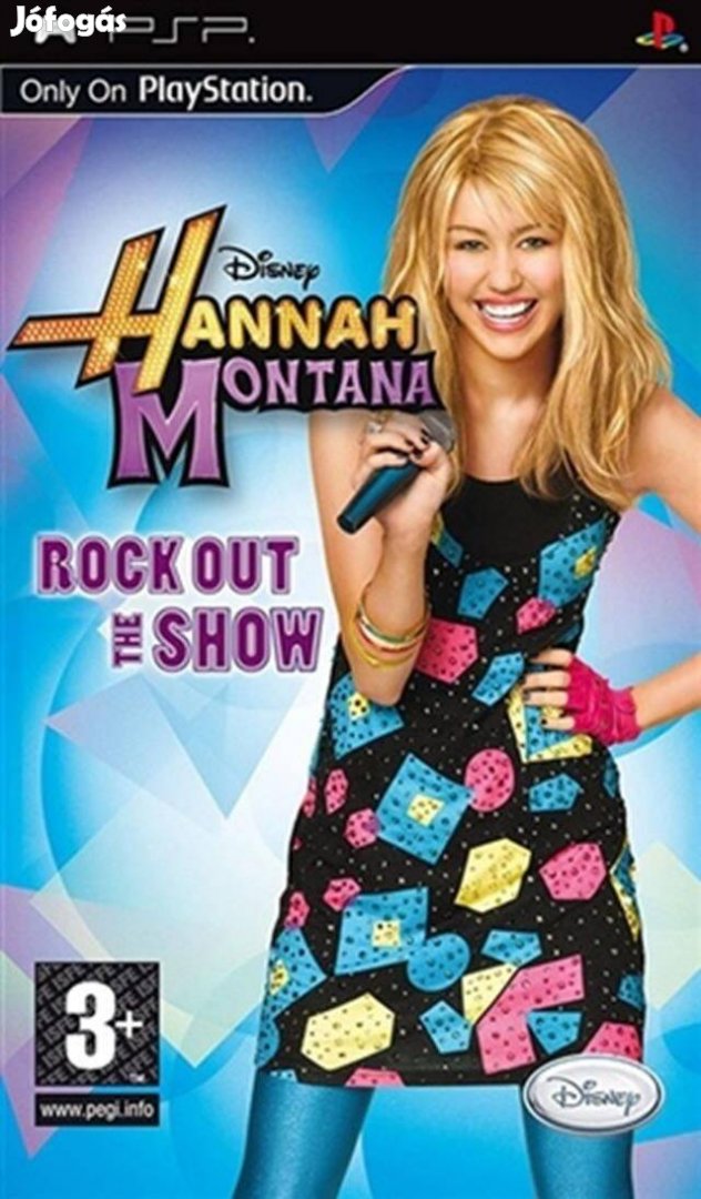 Eredeti PSP játék Hannah Montana Rock Out The Show
