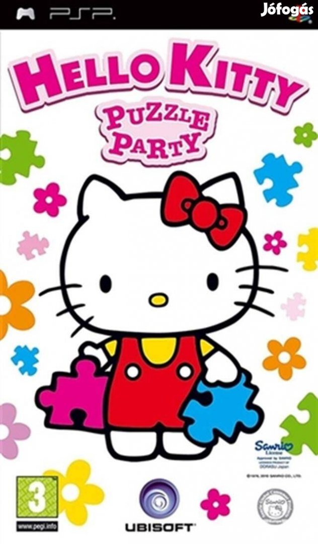 Eredeti PSP játék Hello Kitty Puzzle Party