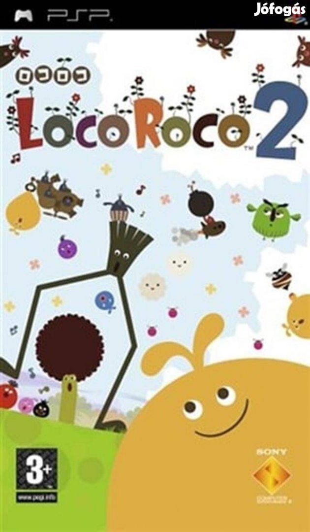 Eredeti PSP játék Loco Roco 2