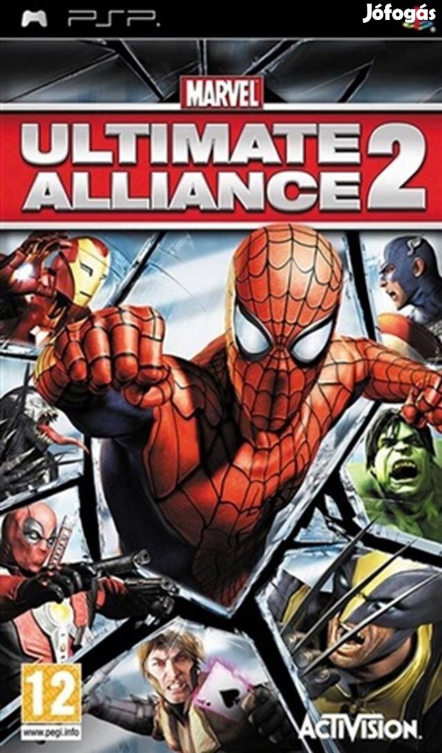 Eredeti PSP játék Marvel Ultimate Alliance 2