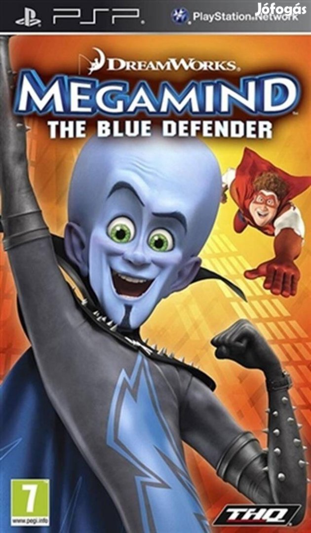 Eredeti PSP játék Megamind The Blue Defender