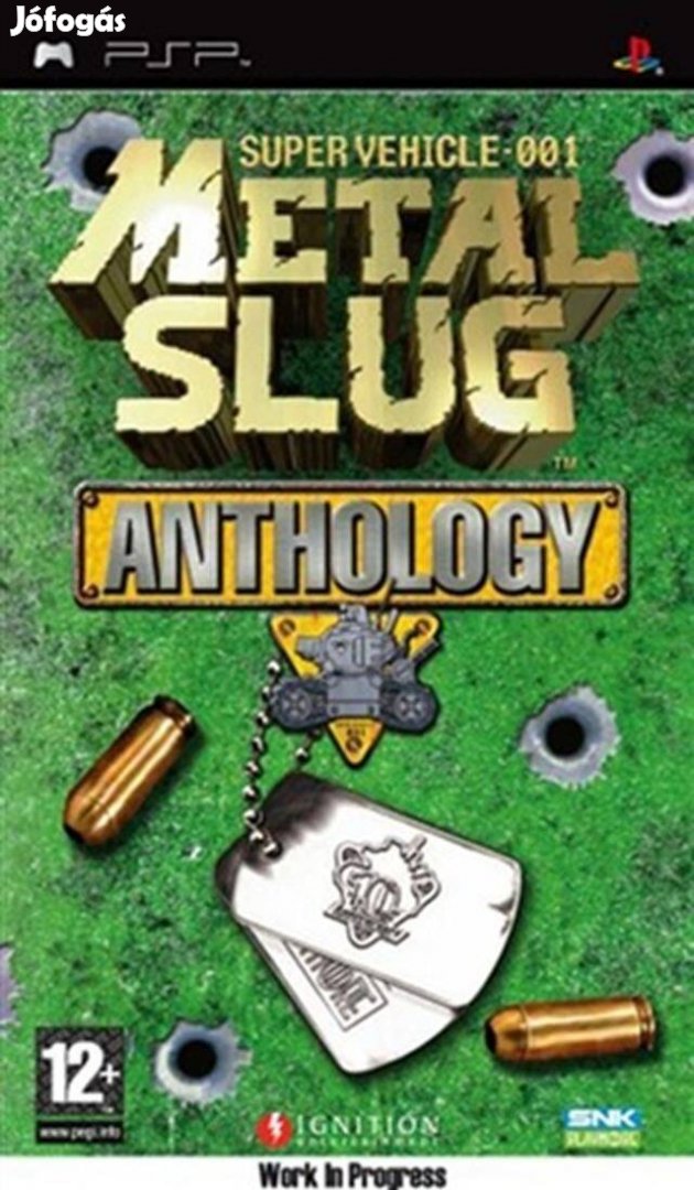 Eredeti PSP játék Metal Slug Anthology